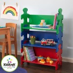 Biblioteca Etajera Pastel Primary Multicolora KidKraft Puzzle